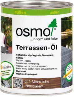 Олія Osmo Terrassen-&Ouml;l 021 дуб морений 25 л 0542 фото