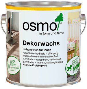 Олія-віск Osmo Dekorwachs Intensive 3186 білий матовий 2,5 л 0398 фото