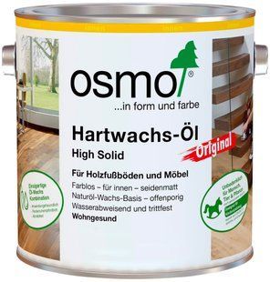Олія-віск Osmo Hartwachs-&Ouml;l Original 3032 шовк матовий 0,125 л 0409 фото