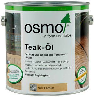 Олія Osmo Terrassen-&Ouml;l 007 тік 0,75 л 0512 фото