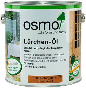 Олія Osmo Terrassen-&Ouml;l 009 модрина 0,125 л 0515 фото