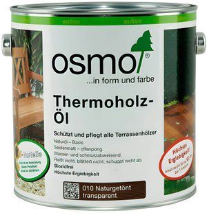 Олія Osmo Terrassen-&Ouml;l 010 термодеревина 25 л 0522 фото